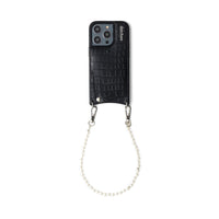 Charm Mary Set | iPhone | Noir | Silver
