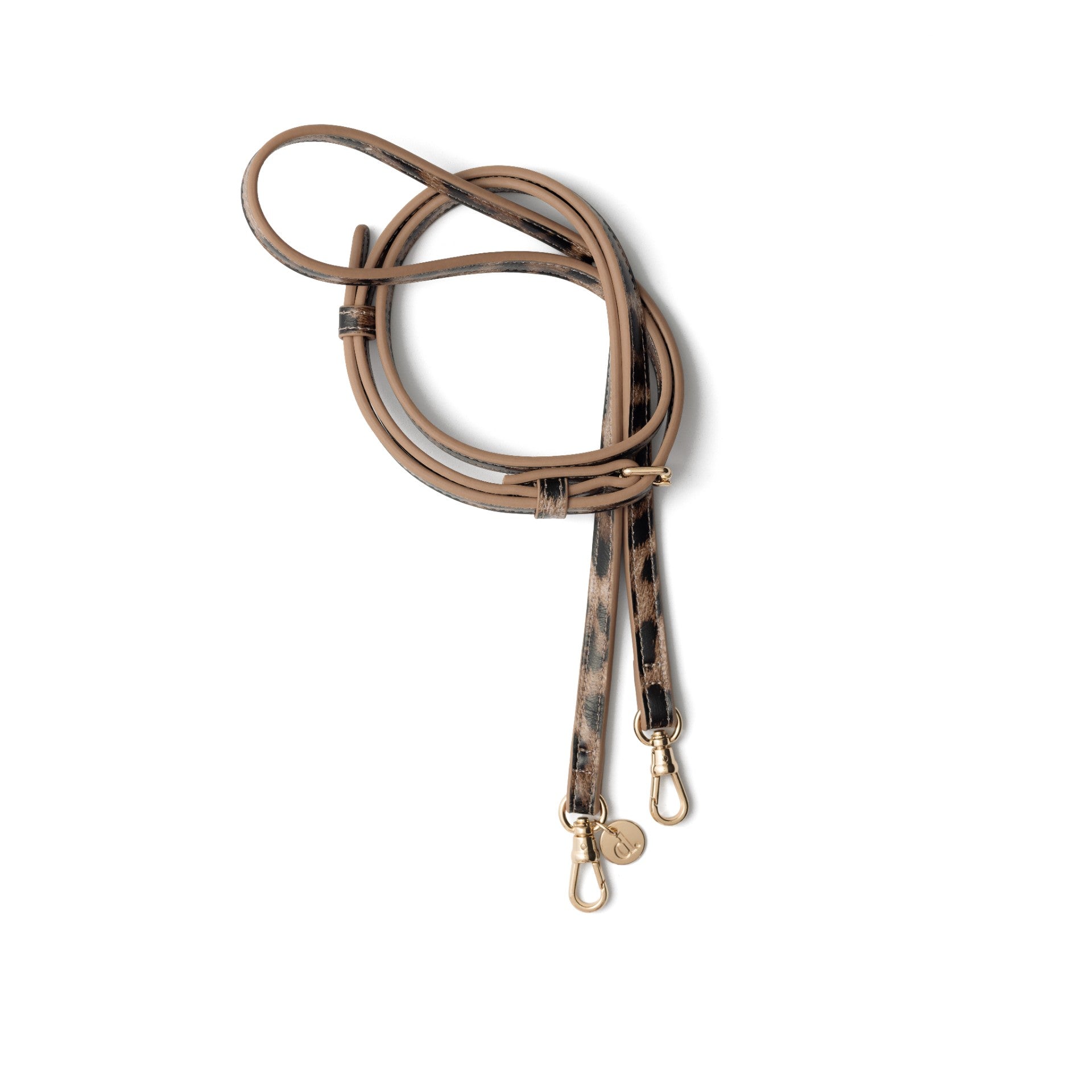 Phone strap | Slimline | Leopard - stylish and practical handmade phone strap, perfect for keeping hands free.