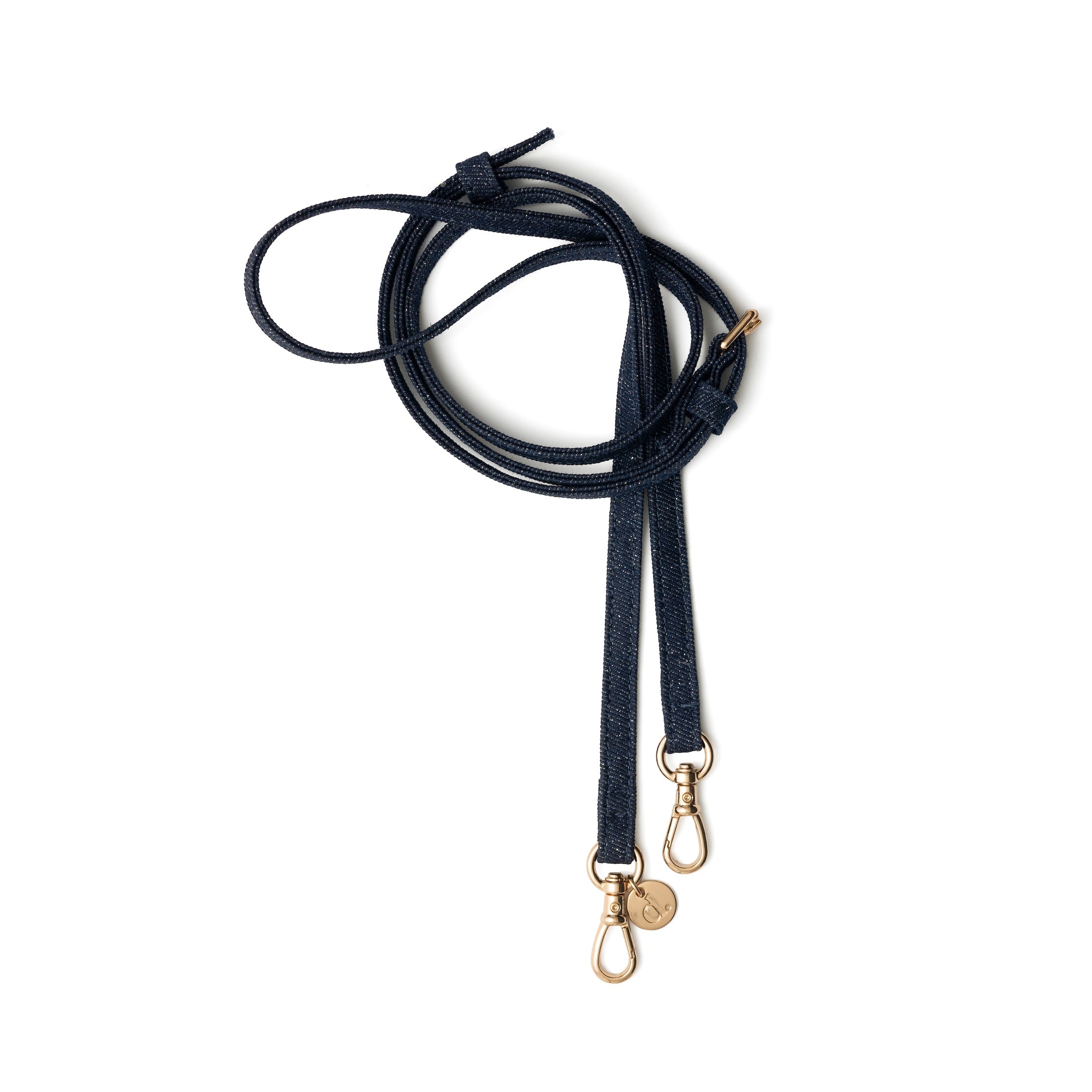 Tracolla per telefono | Slimline | Denim Glitter