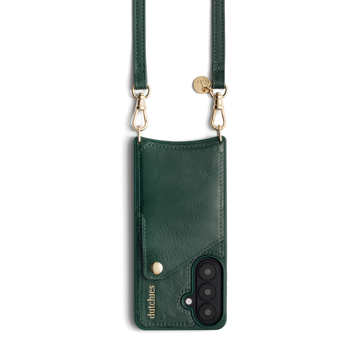 Phone strap | Slimline | Forest Green - stylish handmade phone strap for a chic look and practicality.