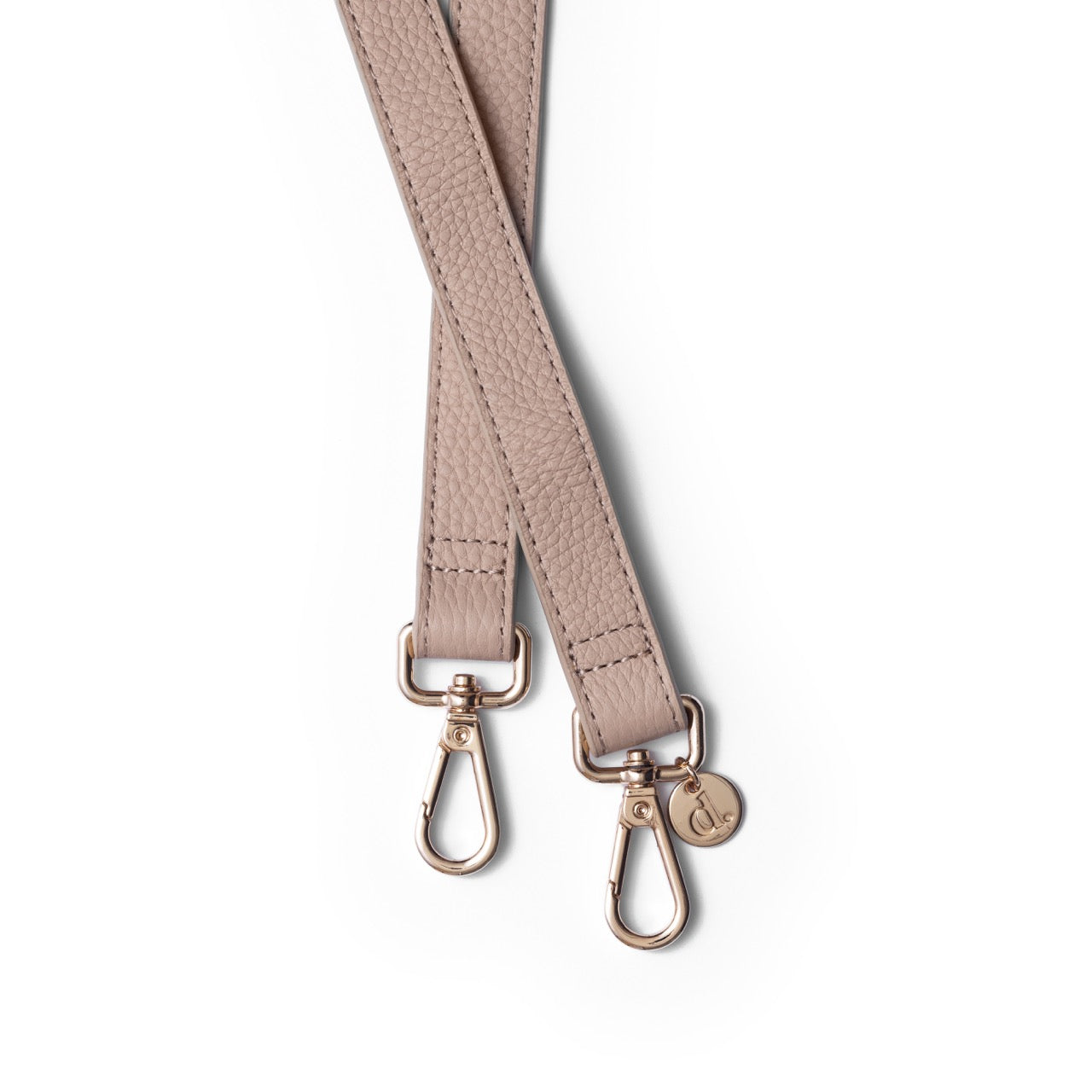 Slimline | 2 cm Lederriemen | Beige