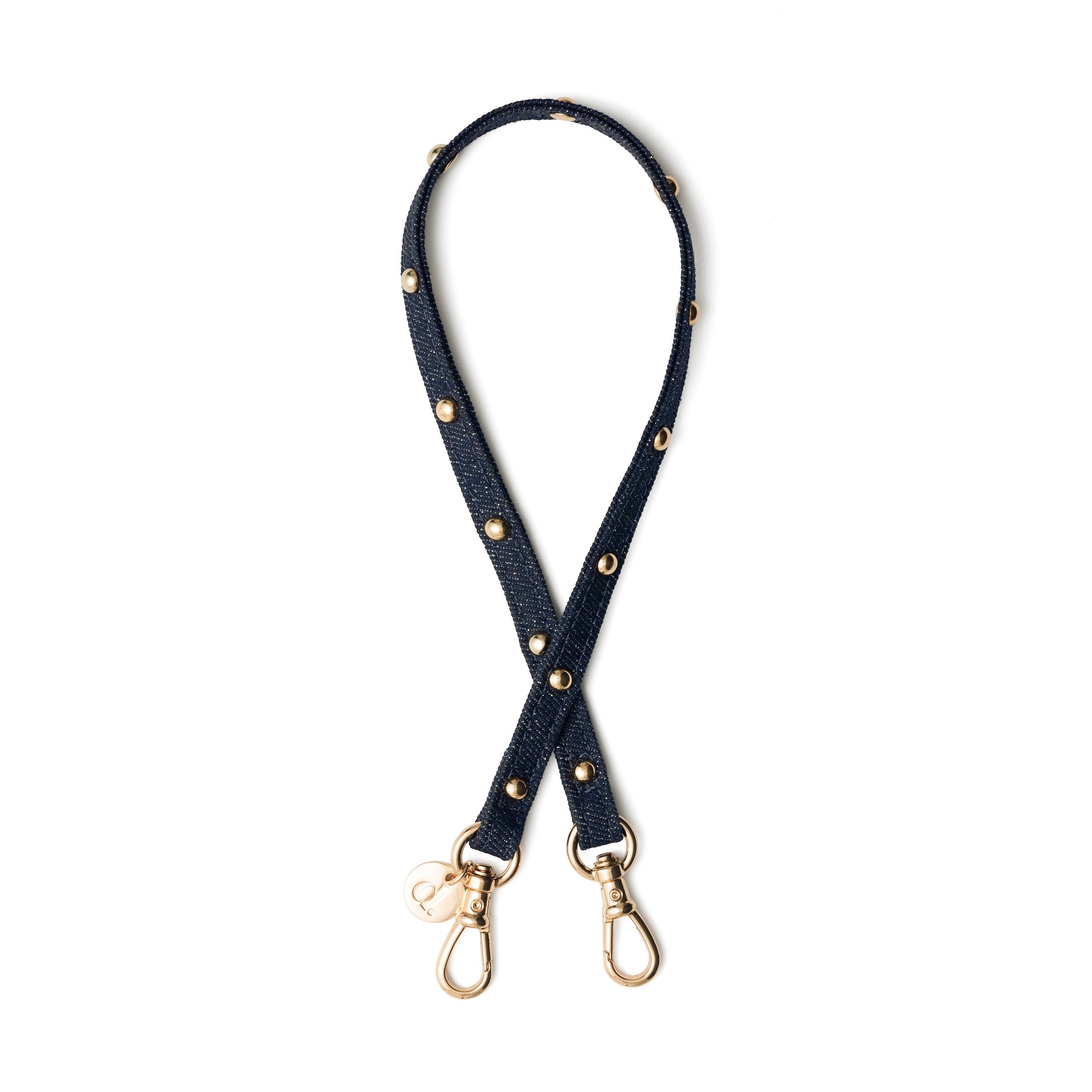 Ciondolo per telefono | Slimline Studs | Denim Glitter