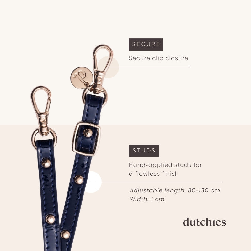 Phone strap | Slimline Studs | Gloss Navy