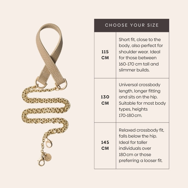 Spanish Chain Set | iPhone | Beige
