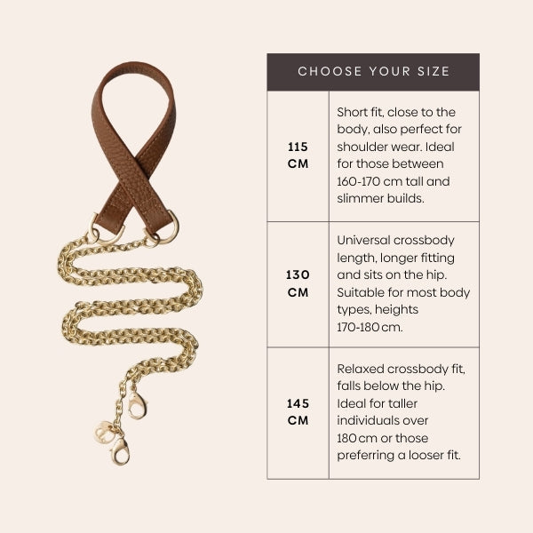 Spanish Chain Set | iPhone | Brown