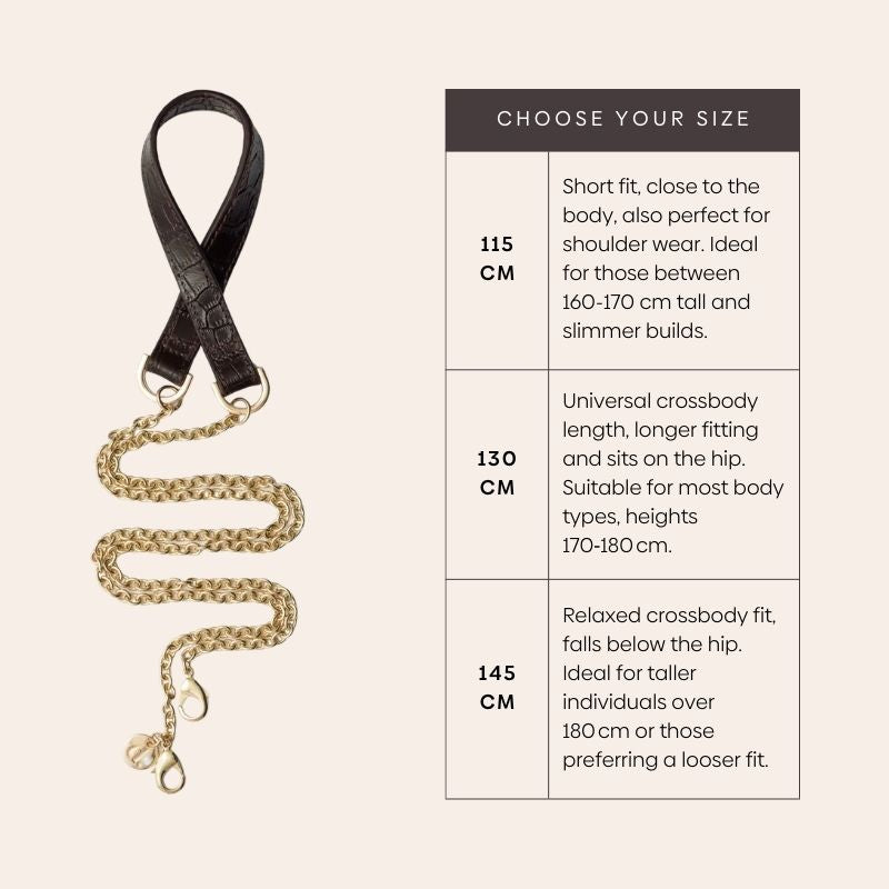 Telefoonketting | Spanish | Chocolate Brown