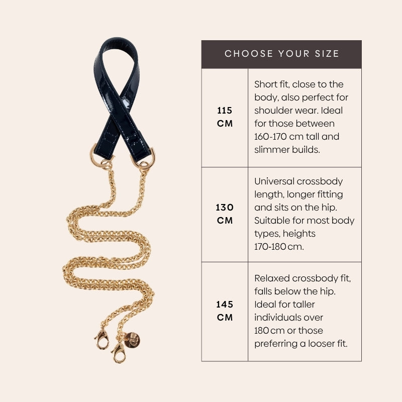 Spanish Chain Set | iPhone | Navy