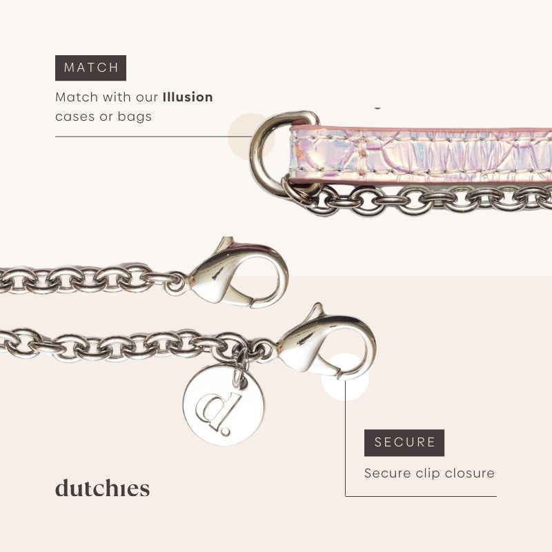 Phone Chain | Spanish | Illusion | Silver | Dutchies