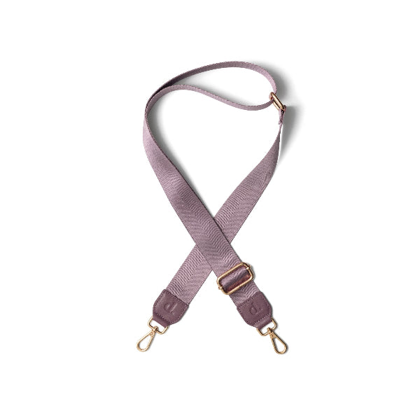 Phone Strap | Basic | Mauve - handmade leather crossbody strap in a stylish mauve color.
