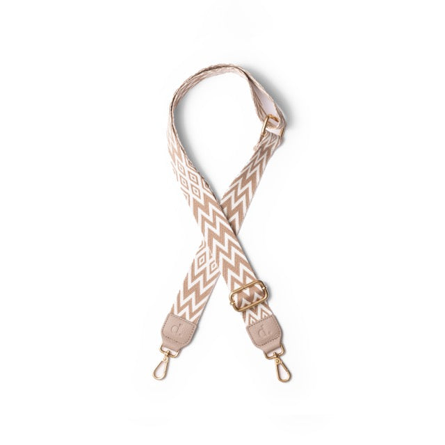 Beige Chevron Strap | Beige