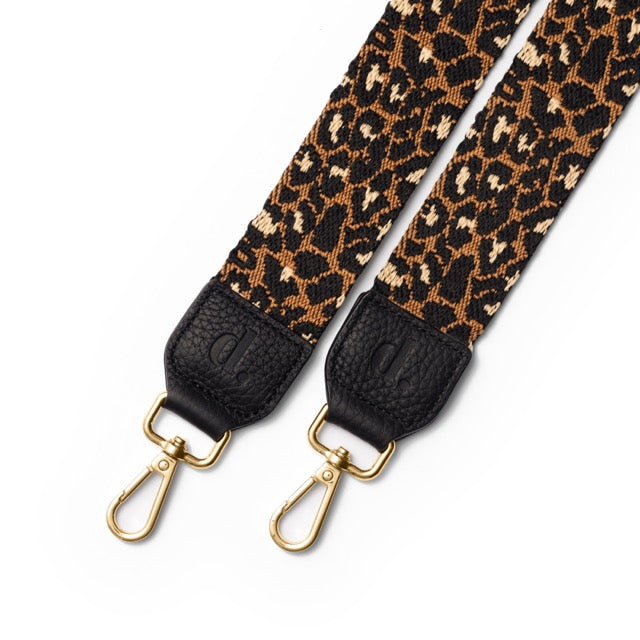 African Leopard Strap | Black