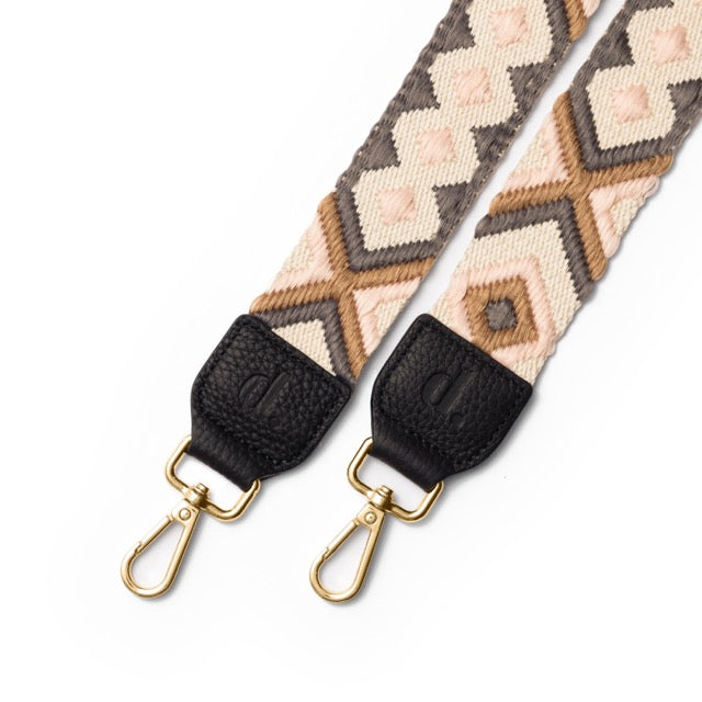 Cleo Beige Strap | Zwart