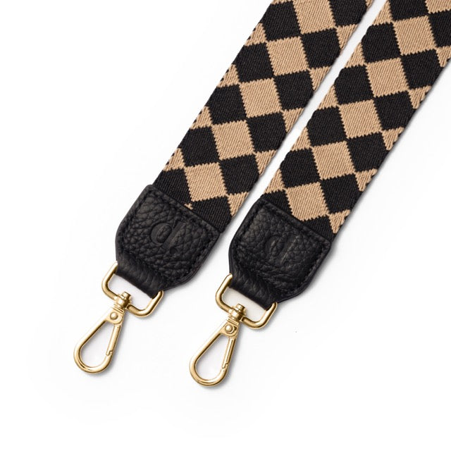 Crisscross Caramel Strap | Black | Only €24.50! | Dutchies