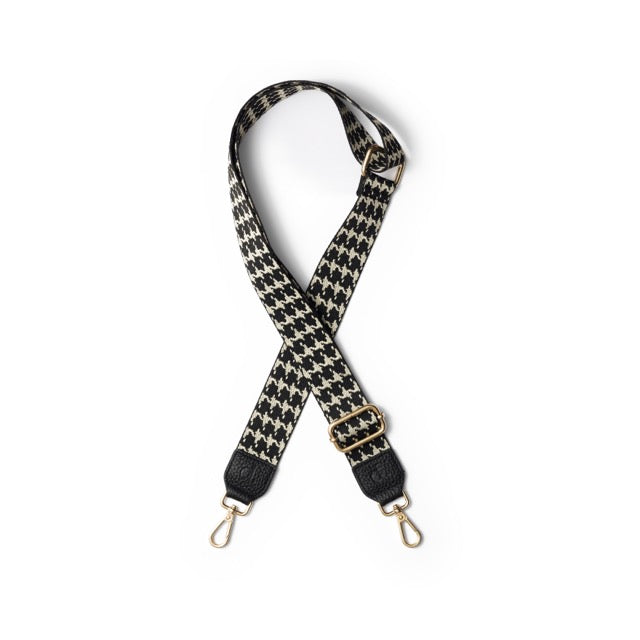 Pied de Poule | Phone Strap | Black