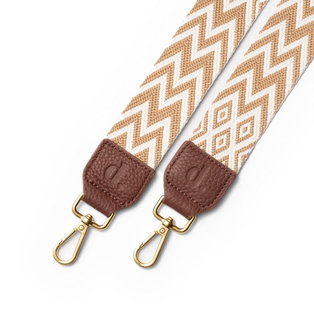 Beige Chevron Strap | Bruin