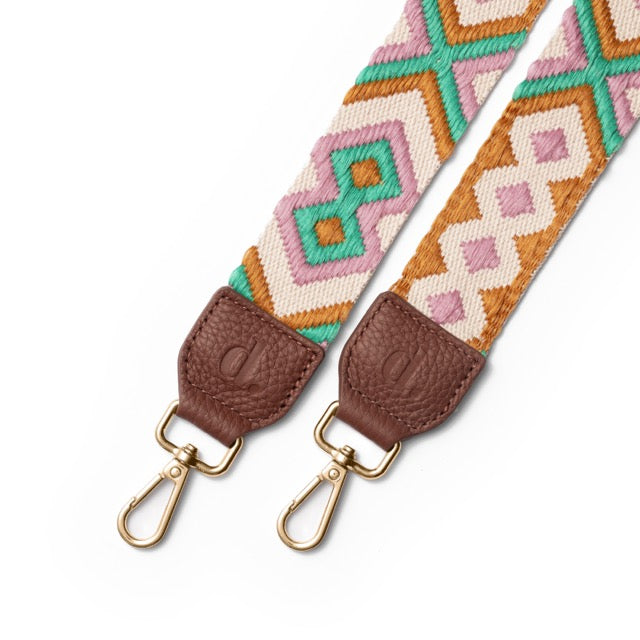 Phone Cord Cleopatra Strap | Brown | Dutchies