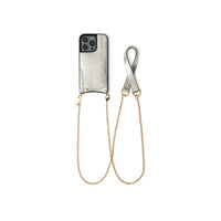 Spanish chain set | iPhone | Silvy - Handsfree phone case with stylish chain for easy access.