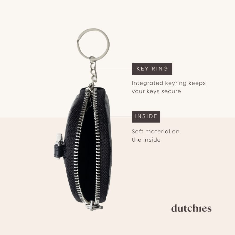 Mini Phone Bag Emma | Noir | Silver
