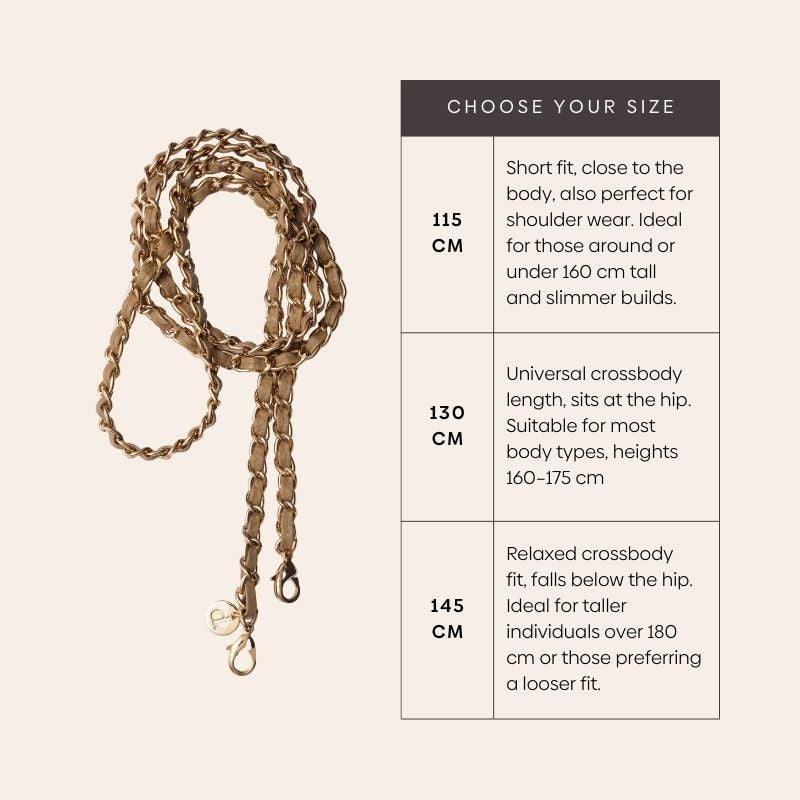 Phone Chain | Italian | Beige