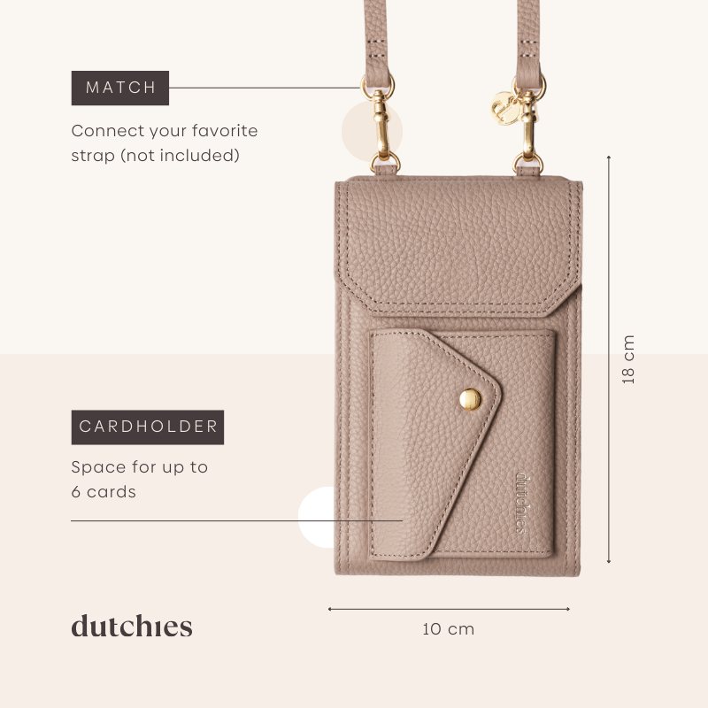 Phone Bag JULIET | Beige | Dutchies