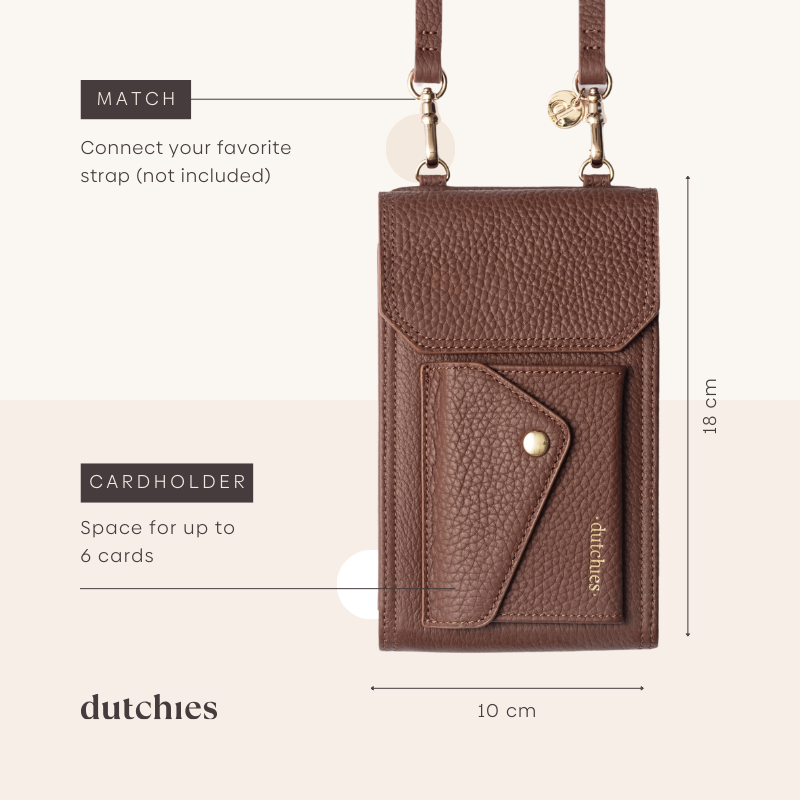 Phone Bag JULIET | Brown | Dutchies