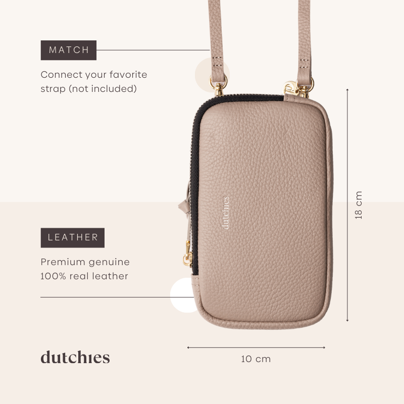 Phone Pouch ROSE | Beige | Dutchies