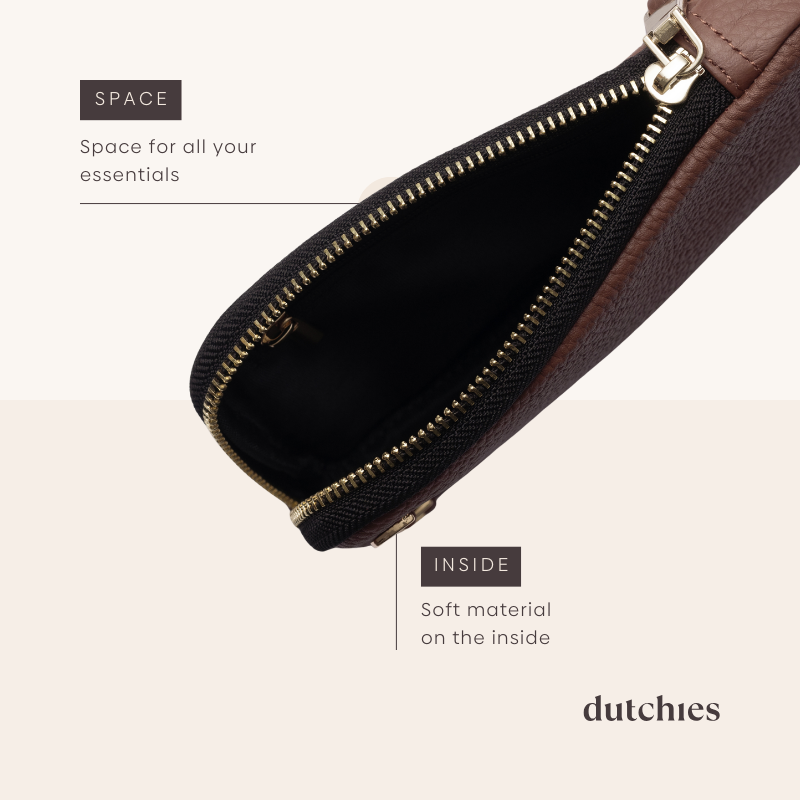 Phone Pouch ROSE | Brown | Dutchies