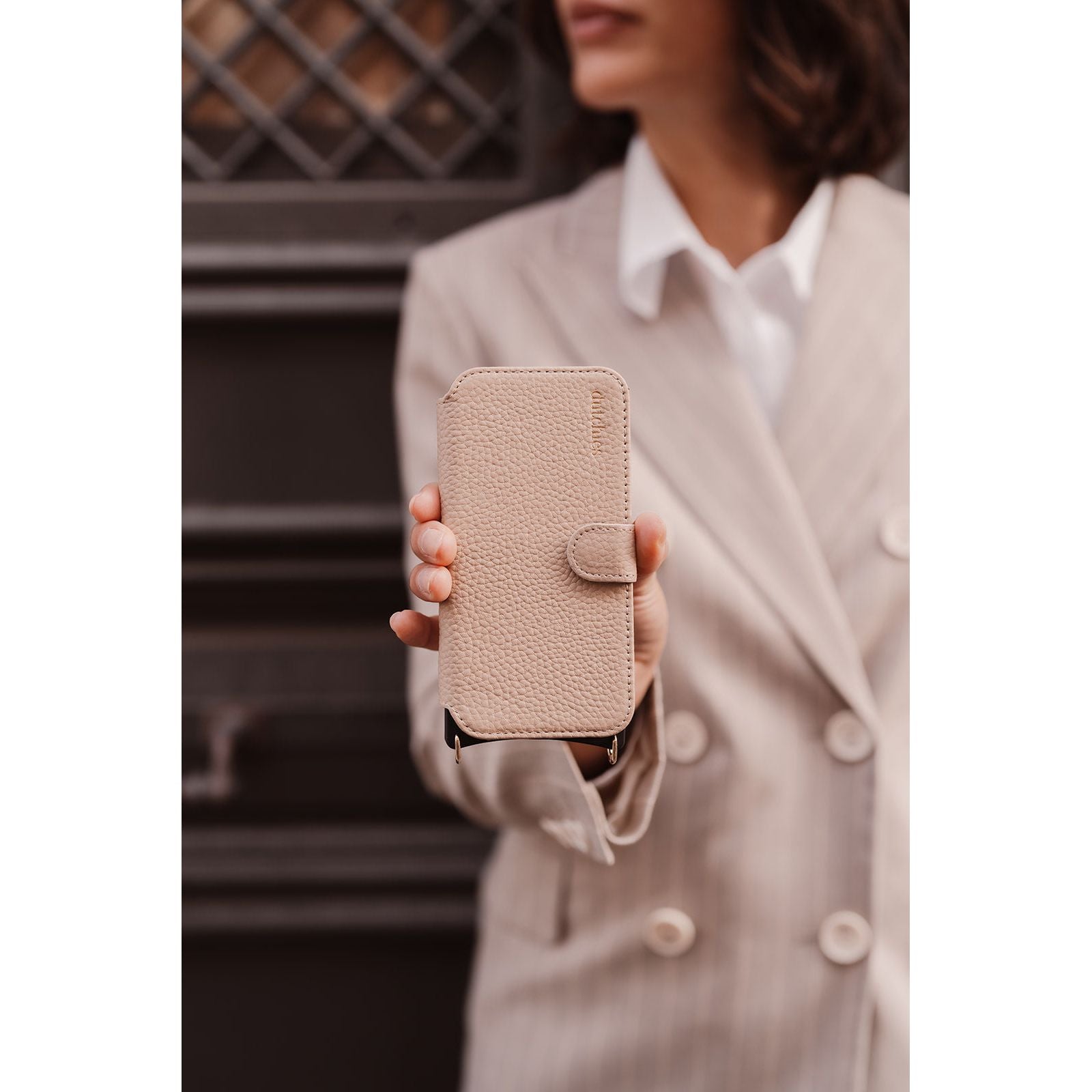 Classic Set | Wallet iPhone | Beige