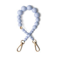 Bracelet Téléphone | Perles | Liv - bracelet pour téléphone bleu, faisant partie de la collection Power Women, inspiré par Liv Arnesen.