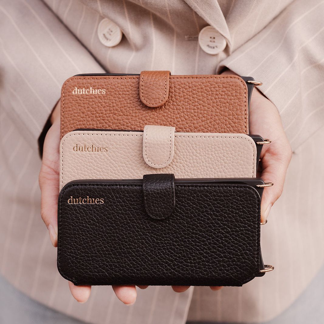 Chaîne Téléphonique Bandolier Set | Etui Samsung | Brown | Dutchies