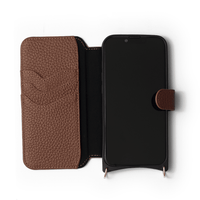 iPhone Billetera Funda | Marrón