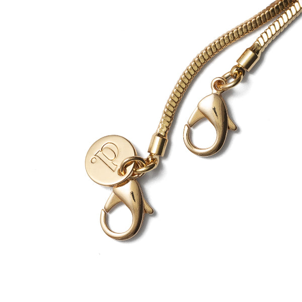 Phone charm | Gold | Indian with smooth finish and stylish lobster clasps for added allure.