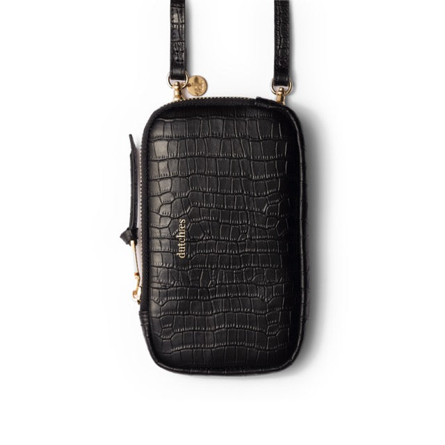 Sac de téléphone Rose | Noir | Dutchies