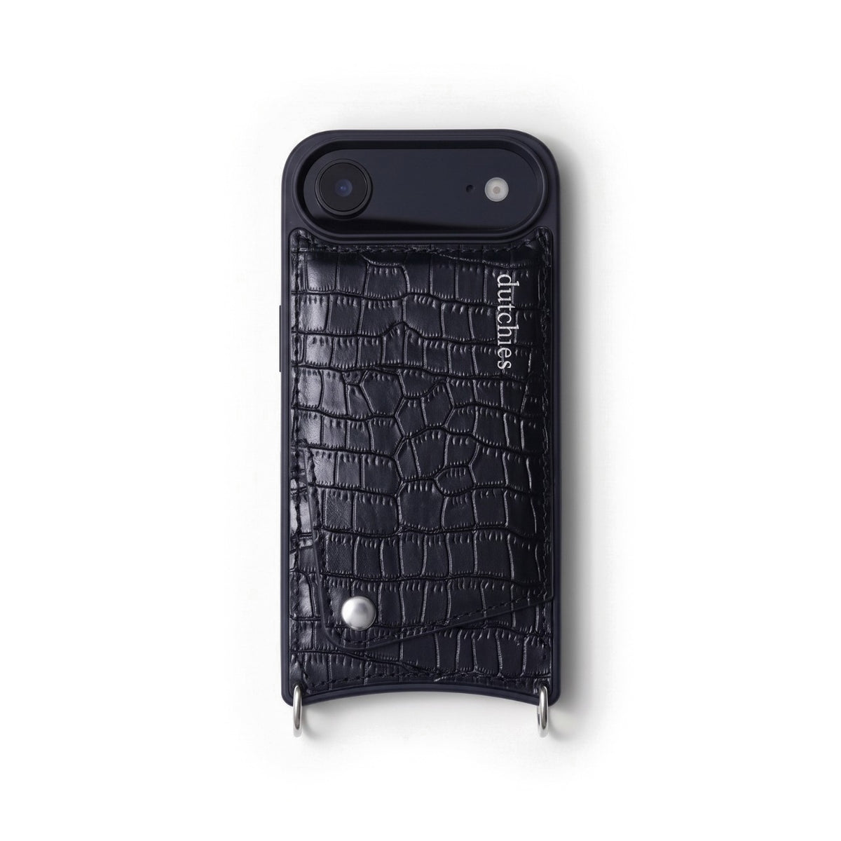 iPhone Funda | Noir | Plata