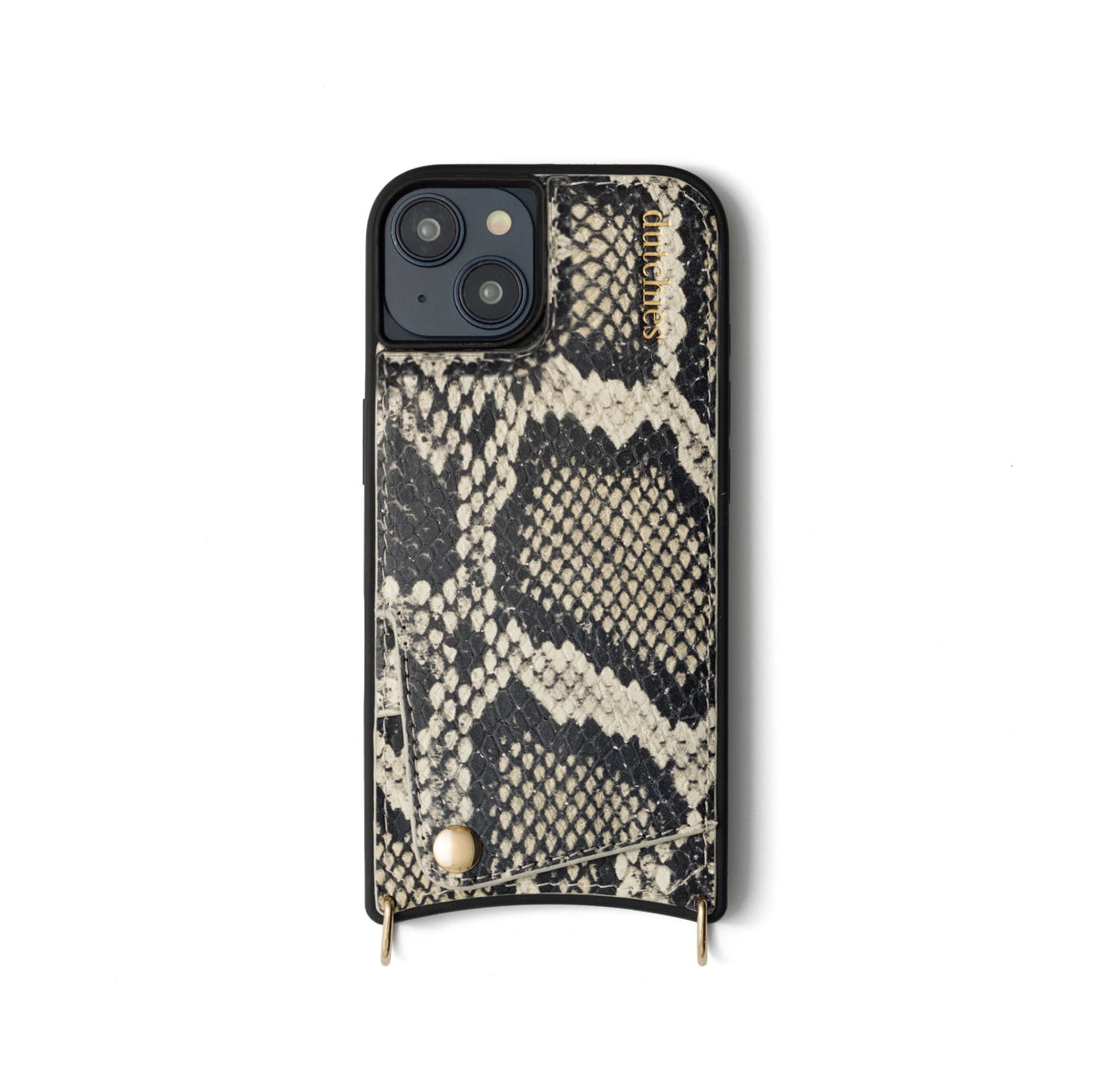 iPhone Case | Snake featuring snake print and cardholder for secure storage of essentials.
