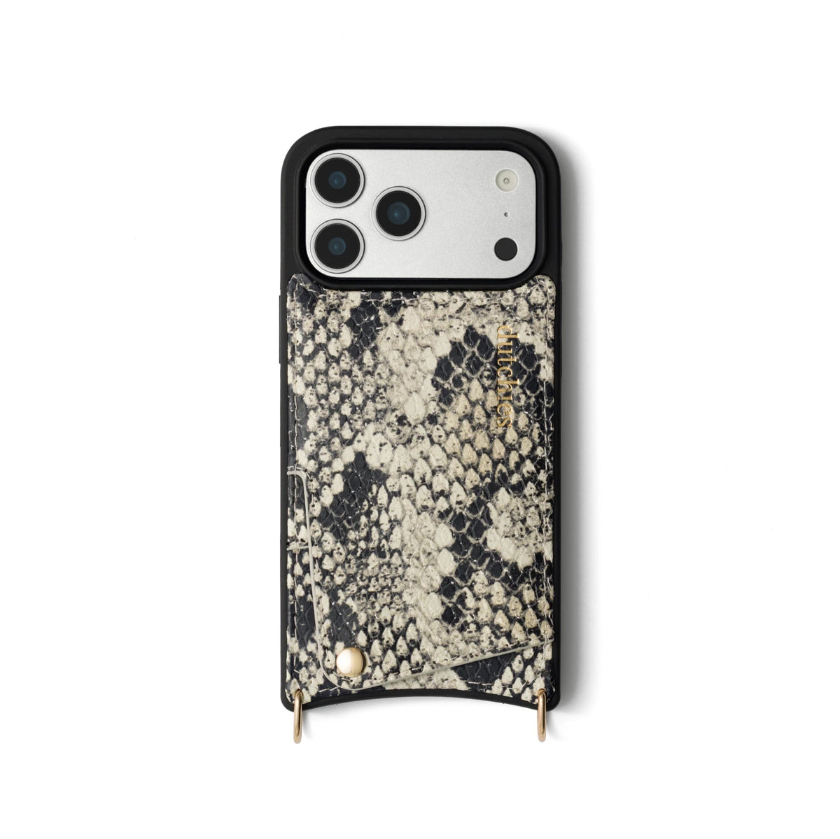 iPhone Case | Snake featuring snake print and cardholder for secure storage of essentials.