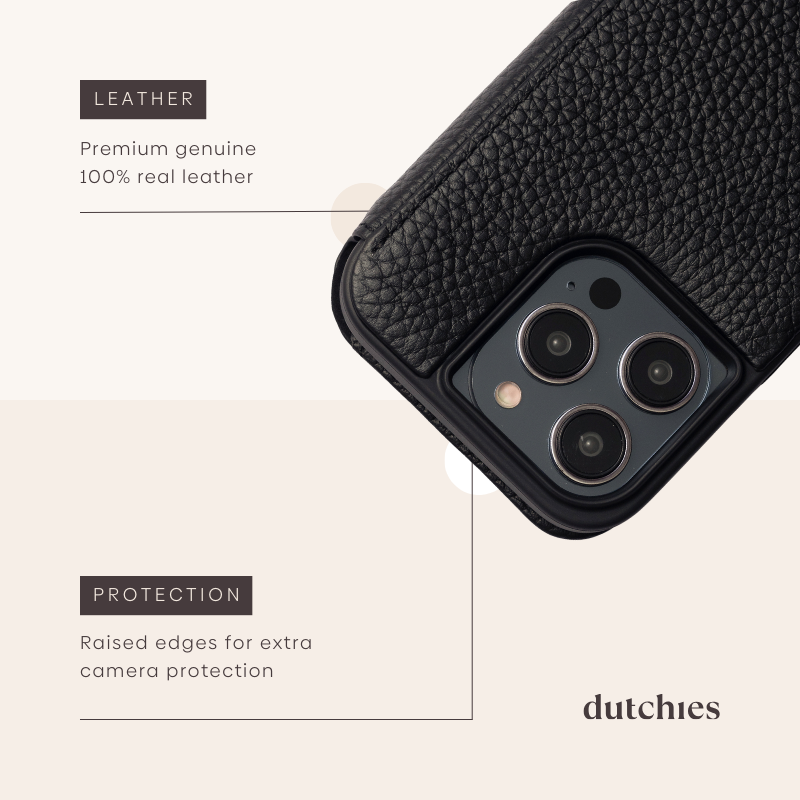 Handykette Bandolier Set | Etui iPhone | Black | Dutchies