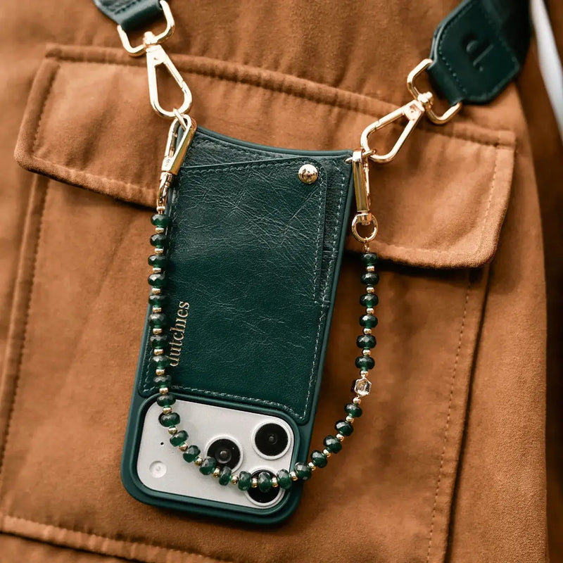 Accesorio de teléfono \| Con cuentas \| Nina