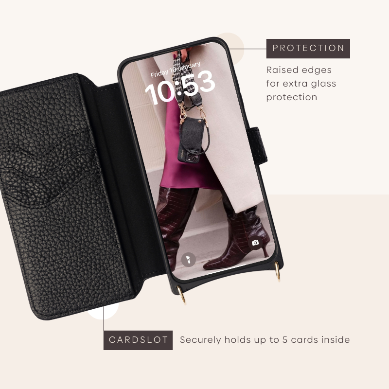 Handykette Bandolier Set | Etui Samsung | Black | Dutchies