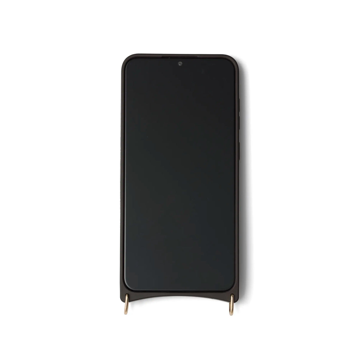 Samsung-Hülle | Chocolate Brown auf einem Handy mit schlankem Design und minimalistischem Look gezeigt.