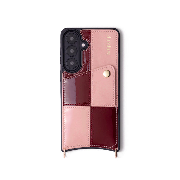 Samsung Case | Gloss Lollipop featuring a stylish cardholder and luxe leather finish.