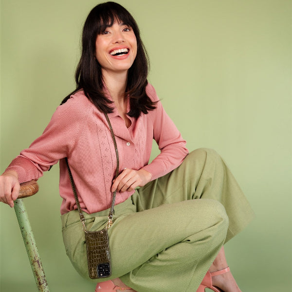 Phone strap | Slimline | Olive Green